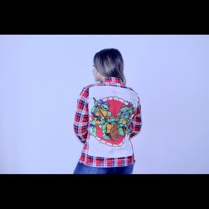Ninja Turtles Flannel Shirt